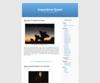 Inquisitivequest.com(Inquisitive Quest) Screenshot