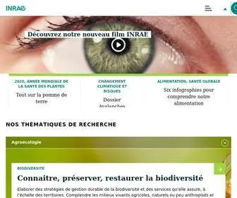 Inrae.fr(INRAE INSTIT) Screenshot