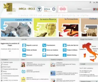 Inrca.it(Portale INRCA) Screenshot