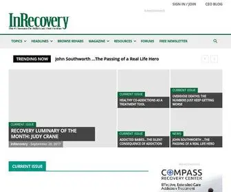 Inrecovery.com(The #1 Resource for Addicts and their Families) Screenshot