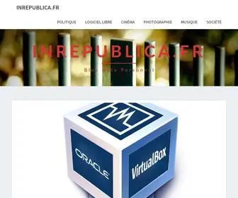 Inrepublica.fr(Bloc note personnel) Screenshot