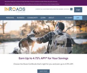 Inroadscu.org(InRoads Credit Union) Screenshot