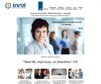 Inrol.ca(Custom Simulations and Training Services) Screenshot