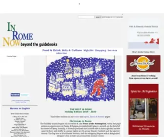 Inromenow.com(In Rome Now) Screenshot