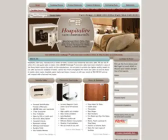 Inroomsafe.com(Hotel Safes from Hospitality Safe) Screenshot