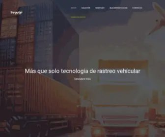 Inroute.com.mx(Bienvenido) Screenshot