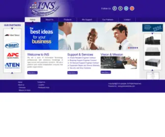 INS-SA.com(Ideal Network Solutions) Screenshot