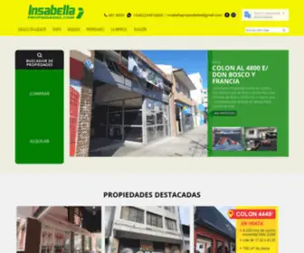 Insabellapropiedades.com(INSABELLA PROPIEDADES) Screenshot