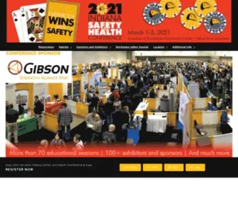 Insafetyconf.com(Indiana Safety and Health Conference & Expo) Screenshot