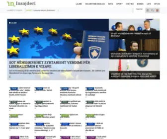InsajDeri.com(Lajmet e Fundit) Screenshot