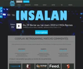 Insalan.fr(Actualités) Screenshot