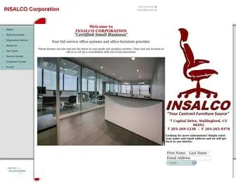 Insalco.com(INSALCO Corporation Specializes in Contract Furniture) Screenshot