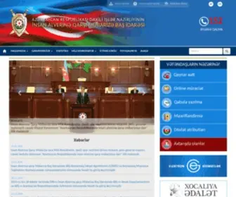 Insanalveri.gov.az(Azərbaycan) Screenshot