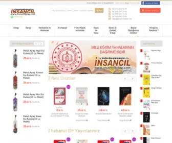 Insancilsahaf.com(İnsancıl Sahaf insancıl) Screenshot