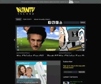 Insanityisland.com(Add more credibility to your site) Screenshot