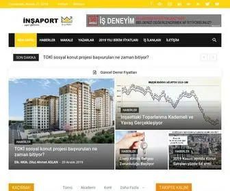 Insaport.com(İnşaat Portalı) Screenshot