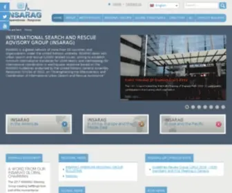 Insarag.org(Preparedness Response) Screenshot