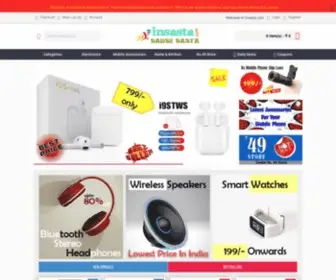 Insasta.com(Indias Best Deals At The Lowest Prices) Screenshot