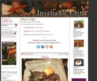 Insatiable-Critic.com(Insatiable Critic) Screenshot