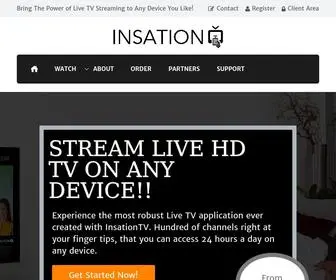 Insationtv.com(Portal Home) Screenshot