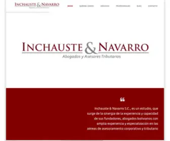 INSC.com.bo(Inchauste & Navarro) Screenshot