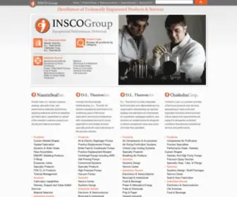 Inscogroup.com(About INSCO) Screenshot