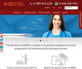 Inscol.com(Best Registered Nursing Programs and Practical Courses in Ontario Canada) Screenshot