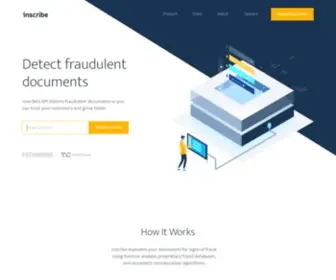 Inscribe.ai(Detect fraudulent documents) Screenshot