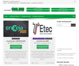 Inscricoesonline.org(Inscrições Online) Screenshot