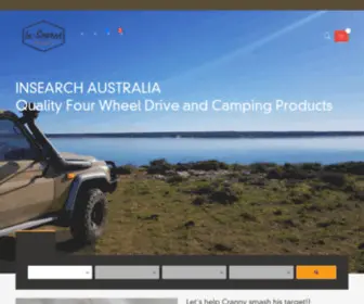 Insearchaustralia.com.au(INSEARCH AUSTRALIA QUALITY FOUR WHEEL DRIVE PRODUCTS 4X4 ACCESSORIES) Screenshot