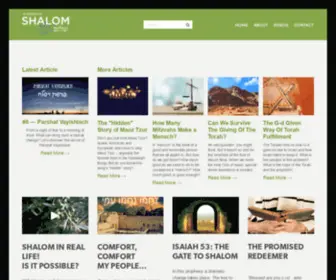 Insearchofshalom.com(IN SEARCH OF SHALOM) Screenshot