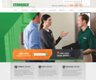 Insect.com(Count on Terminix for friendly pest control) Screenshot
