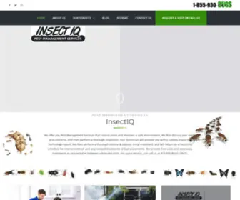 Insectiq.com(INSECTIQ · Insect IQ) Screenshot