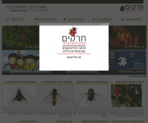 Insectour.com(חרקים) Screenshot