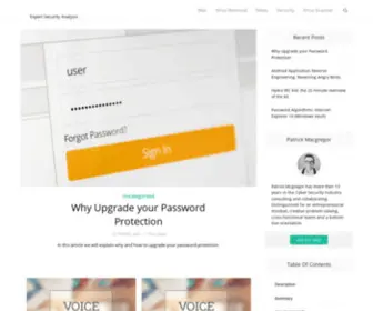 Insecurety.net(Expert Security Analysis) Screenshot
