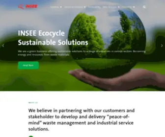 Inseeecocycle.com(INSEE Ecocycle) Screenshot