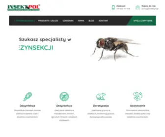 Insektpol.pl(Profesjonalna Firma Pest Control) Screenshot