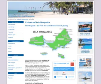 Inselmargarita.de(Urlaub auf Isla Margarita) Screenshot