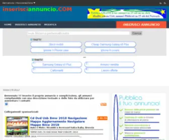 Inserisciannuncio.com(Italia) Screenshot