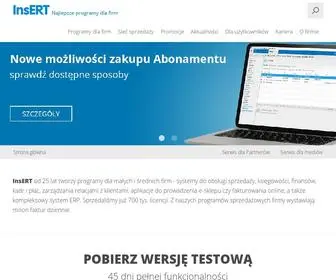 Insert.com.pl(Programy dla firm) Screenshot