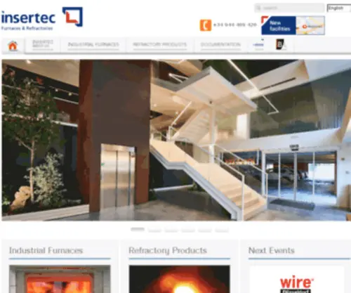 Insertec.biz(Homepage) Screenshot