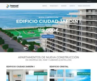 Inseryal.es(VENTA DE APARTAMENTOS DE NUEVA CONSTRUCCI) Screenshot