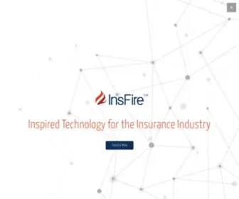 Insfiretech.com(Inspired Technology for the Insurance Industry) Screenshot