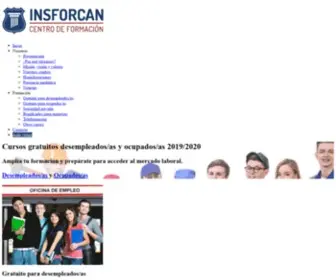 Insforcan.com(Inicio) Screenshot