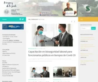 INS.gov.py(Instituto Nacional de Salud) Screenshot