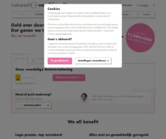 Inshared.nl(InShared online verzekeringen) Screenshot