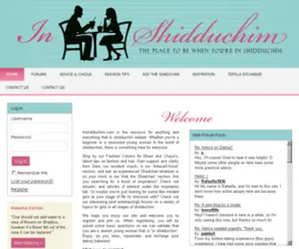 Inshidduchim.com(The place To Be When You're In Shidduchim) Screenshot