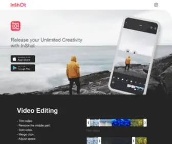 Inshotapp.com(Inshot video editor) Screenshot