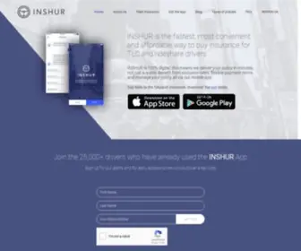 Inshur.com(INSHUR TLC Insurance App for TLC) Screenshot