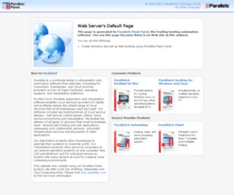 Inside3Dprinting.com.br(Default Parallels Plesk Panel Page) Screenshot